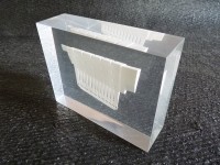 Clear resin embedding 6